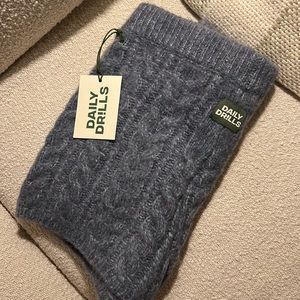 DAILY DRILLS sweater shorts grey/blue